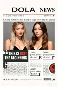 Journal Photobooth Photo Booth Imprimer AR <span class=keywords><strong>Selfie</strong></span> Machine avec Old-School Layout Vintage Style Photo Vending Booth DOLA - Product Image 4