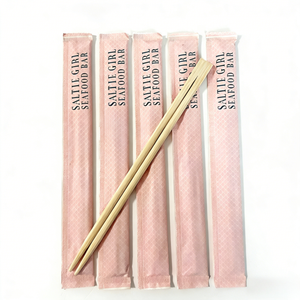 <span class=keywords><strong>Palillos</strong></span> de Bambú Ecológicos Envueltos en Papel, <span class=keywords><strong>Palillos</strong></span> Personalizados al por Mayor - Product Image 3