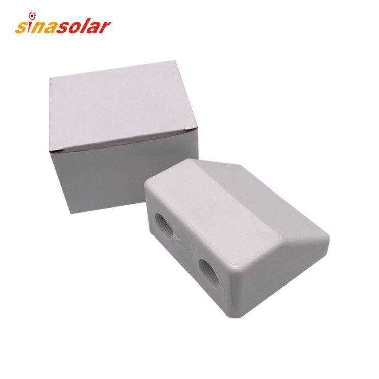 IP67 blanco impermeable anti-UV doble entrada de Cable 3M con doble adhesivo lado incluido para al aire libre