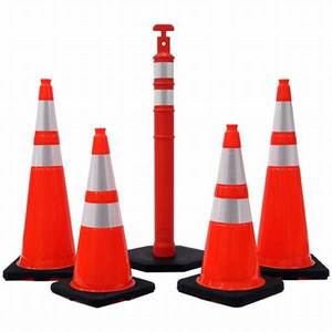 Wholesale Wesure Safety S7220 90cm/36'' Orange PVC <b>Traffic</b> Cone 36x36cm Base 4.5kg Weight Factory Supply <b>Traffic</b> <b>Warning</b> <b>Product</b> - Product Image 1
