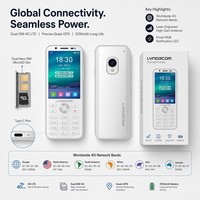 Teléfono Móvil Kosher 4G LTE con Pantalla Táctil de 3.54 Pulgadas, Teclado Hebreo, Smartphone con Control Parental para Estudiantes y Niños