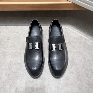 Zapatos Oxford de moda retro con entresuela, parte superior de cuero de vaca de grano completo, suela de caucho/látex y forro de tela, para todas las estaciones, con suela de caucho espumado. - Product Image 1