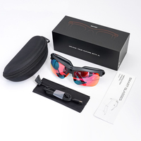Lunettes de soleil de cyclisme d'extérieur SANVNET E08 2026 avec vue à la première personne, transmission WHIF, traduction IA, lunettes intelligentes 13MP