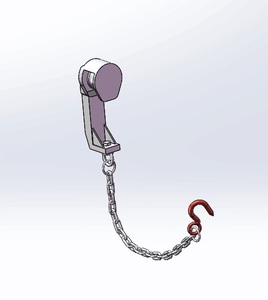 Grillete para Sangrado de Ganado para Equipos de Procesamiento en Plantas de Sacrificio de Ganado - Product Image 2