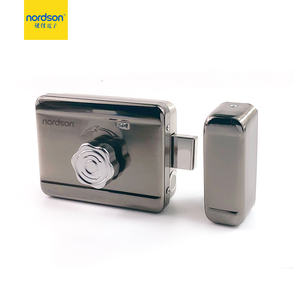 Long Lifespan Bạc An Ninh Điện Cổng Điện Rim Khóa Với Điều Khiển Từ Xa Tùy Chọn - Product Image 3