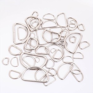 ห่วงโลหะรูปตัว D ยี่ห้อ Qixin สำหรับกระเป๋า อุปกรณ์ฮาร์ดแวร์ที่ทนทาน - Product Image 1