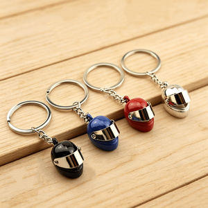 Porte-clés publicitaire <span class=keywords><strong>pas</strong></span> <span class=keywords><strong>cher</strong></span>, porte-clés de sécurité pour casque de <span class=keywords><strong>moto</strong></span>, porte-clés en métal pour voiture, cadeaux d'anniversaire, porte-clés pour cadeau promotionnel - Product Image 1