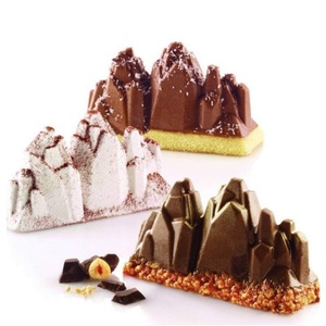 Molde de cera aromática de epoxi cristalino con forma de iceberg de montaña y cumbre de montaña, artesanía Tangchu para pasteles y decoración transfronteriza - Product Image 3