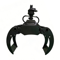 Seahawk Vente directe usine Grappin hydraulique multi-dents robuste en acier pour excavatrice, pour déchets métalliques et déchets de carrosserie, avec moteur