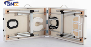 Table de massage pliante réglable <span class=keywords><strong>en</strong></span> aluminium GINEE, lit de thérapie portable avec appui-tête pour usage <span class=keywords><strong>en</strong></span> clinique ou <span class=keywords><strong>en</strong></span> salon - Product Image 6