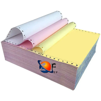 Papel de copia sin carbón de forma continua de alta calidad, 240x280mm, calidad compatible con ordenador, otro papel de oficina