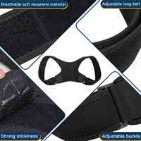 Ceinture de Soutien Dorsal Ajustable Personnalisable – Protection Professionnelle pour Hommes et Femmes – Correcteur de Posture en Néoprène – Couleur Personnalisable
