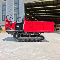 Direct usine, Dumper chenillé de 1,5 tonne, couleur personnalisée, pour concessionnaires mondiaux