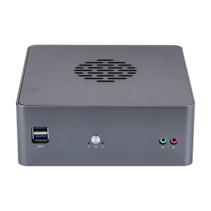 Mini PC industriel Q70600P Barebone LGA1151 6e-9e génération, double LAN I210, 4x COM, 8x USB, 2x DDR4, 2x HD NVME, refroidissement actif - Product Image 2