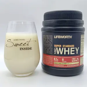 LIFEWORTH库存产品1LB 454克分离乳清蛋白70% 蛋白粉配30% 牛胶原粉