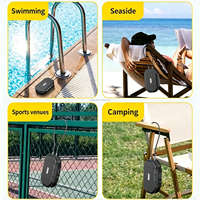 Caja de Seguridad Portátil Antirrobo CH-828 para Silla de Playa, Caja de Seguridad para Viajes con Cerradura para Guardar Billetera, Teléfono Celular, Reloj, Gafas