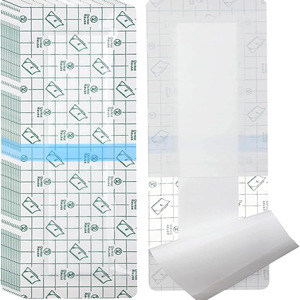 Pansement imperméable de grande taille pour les mères après césarienne, film PU auto-adhésif imperméable et jetable pour plaies chirurgicales - Product Image 1