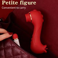 Vibrateur double tête pour le sexe oral, sucette léchante, masseur clitoridien et du point G pour femmes, en forme de lion de mer, vente en gros