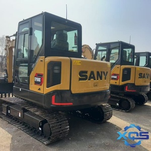 Mini-excavatrice d'occasion SANY SY60 avec moteur, poids opérationnel de 6 tonnes, composants PLC et de transmission - Product Image 4