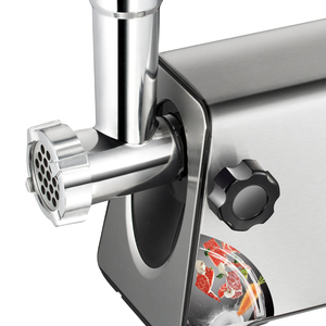 Hachoir <span class=keywords><strong>à</strong></span> viande électrique, appareil pour remplissage de saucisses, broyeur de viande - Product Image 5