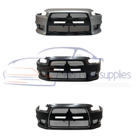 Pare-chocs avant en plastique Lancer EVO pour EX 2008-2018, mise à niveau du kit carrosserie de style X