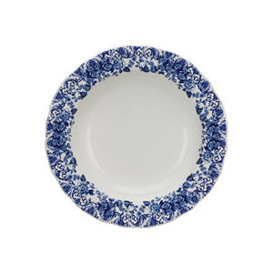 Service de table en porcelaine élégant de 24 pièces, en céramique, avec décor floral sous glaçure, compatible micro-ondes, vente en gros, OEM, luxe - Product Image 3