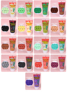 Pegamento de crema DIY de 50g, varios colores al por mayor, pegamento de crema de simulación, adhesivo con boquilla de tubería, pegamento de crema batida para bricolaje - Product Image 6