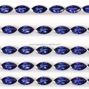 <span class=keywords><strong>Marquis</strong></span> coupe laboratoire ensemble saphir arc-en-ciel irisation Bracelet collier bague 4x8mm spécial petites pierres précieuses assorties en vrac - Product Image 1