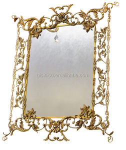 Table <span class=keywords><strong>Console</strong></span> avec tête de Lion en laiton <span class=keywords><strong>doré</strong></span>, Table pour Villa, de Style <span class=keywords><strong>Baroque</strong></span> français, pièces - Product Image 6