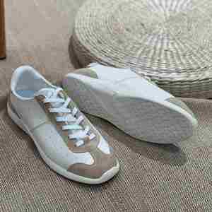 Nouvelles Chaussures Homme Rétro Polyvalentes pour le Bureau et la Carrière, Légères, Antidérapantes, à Lacets, en Cuir Véritable Patchwork, Confortables et Respirantes, Printemps/Été - Product Image 6