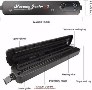 Machine d'emballage sous vide électrique portable pour la maison Machine d'emballage sous vide pour aliments - Product Image 3
