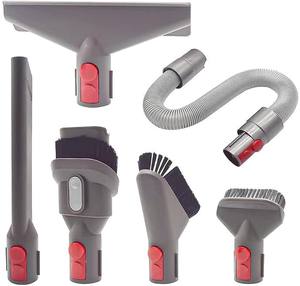 6 pièces Kits de brosse Tube étendu brosse outil adapté pour Dy Sons V7 V8 <span class=keywords><strong>V10</strong></span> V11 V15 absolu <span class=keywords><strong>aspirateur</strong></span> tuyau pièces <span class=keywords><strong>accessoires</strong></span> - Product Image 1