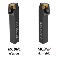 Outils de tournage externes TAIRAY MCBNL/R, outils d'alésage à 75 degrés, barre de coupe MCBNR2020K12, plaquettes en carbure CNMG, porte-outil de tour CNC