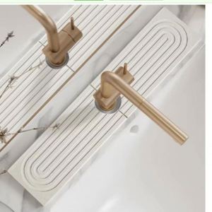 Alfombrilla de Secado Rápido de Tierra de Diatomeas, Absorbente de Agua, para Fregadero de Cocina y Baño, para Lavarse las Manos - Product Image 1