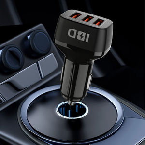 OEM hızlı Pd Qc şarj mobil cep telefonu adaptörü çift 2 3 port usb-c Usb tip c Usbc 12w 18W 30W 36W 42W 54W 78W araba şarjı - Product Image 3