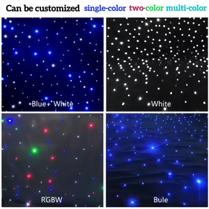 Lámpara de Decoración de Techo con Fibra Óptica LED SP Starry <span class=keywords><strong>Sky</strong></span>, para Techo, Escenario de Boda, Cielo Nocturno - Product Image 2