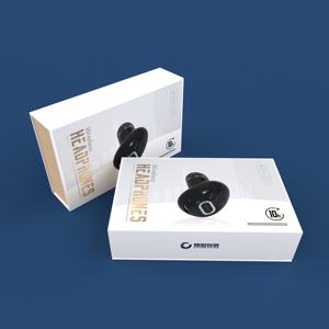 Luxus Buch wie Verpackungs box für Kopfhörer Kopfhörer Headset Ohrhörer mit benutzer definierten Einsatz - Product Image 6