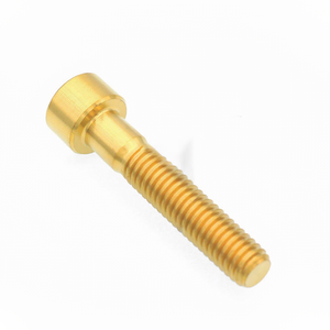 Vis de roue en titane de qualité OEM, M6, à tête hexagonale Allen, zinguées, pour capuchons de potence, vis personnalisées pour VTT et vélos de route - Product Image 4