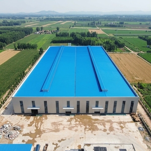 Bâtiment métallique préfabriqué à structure en acier pour entrepôt, hangar <span class=keywords><strong>et</strong></span> atelier - Product Image 5