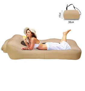 Cama Inflable, Balsa Flotante, Piscina, Playa, Portátil, Plegable, para Exteriores, Camping, Tumbona, Reclinable - Product Image 3