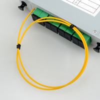Répartiteur optique PLC 1x8 enfichable, connecteur SC/APC, CATV 1:8, pigtail 50cm, matériau ABS, garantie 5 ans