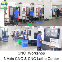 Usinage CNC de précision en aluminium et acier inoxydable 6061-T6/7075, service de pièces sur mesure avec OEM/ODM