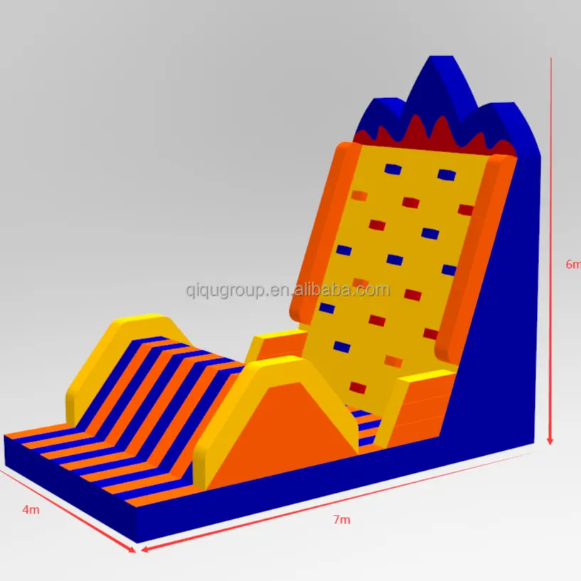 Заводская поставка от производителя, парк развлечений, надувные скалолазные настенные игры