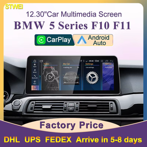 STWEI MTK8581 12.3Inch CarPlay AUTO Android 14 Car Stereo Multimedia for BMW F10 F11 5series Head Unit Radio <b>Bluetooth</b> CIC - Product Image 4