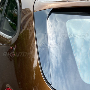 2Pcs Gloss Black Car Rear Window <b>Side</b> Spoiler Wing Splitter for BMW X1 E84 2009-2015 Car Accessories - Product Image 4