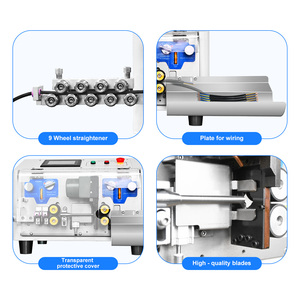Automatic Computer <b>Wire</b> Cutter and Stripper Cable Copper <b>Wire</b> Insulation Removal <b>Machine</b> - Product Image 3