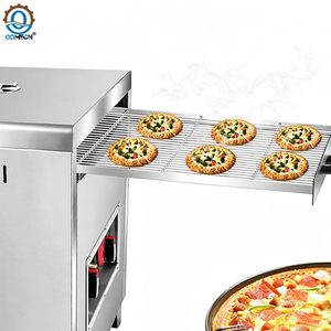 Horno de Pizza a Gas Comercial AM QDMECH de Alta Temperatura 500 ° Máquina Profesional para Hornear Pizza para Restaurante - Product Image 4