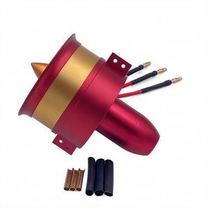 Ventilador <span class=keywords><strong>EDF</strong></span> de 70 mm y <span class=keywords><strong>12</strong></span> Aspas para Robótica, Motor Eléctrico de 2250KV, 4S-6S, Aleación de Aluminio CNC para Drones RC, Aviones a Control Remoto - Product Image 1
