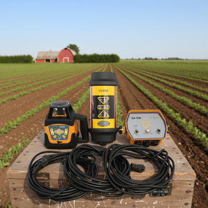 Landwirtschaftliches Laser-Landnivellierungssystem 650nm Sichtbare Laserquelle Elektronische Kompensation 400m Emissionsradius 5 Automatisch - Product Image 1