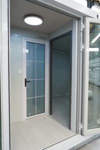 प्रीफैब्रिकेटेड मॉड्यूलर घरों के कंटेनर घरों के कंटेनर घरों में 10 फीट 20ftprefab छोटे घर कैनाडा - Product Image 5